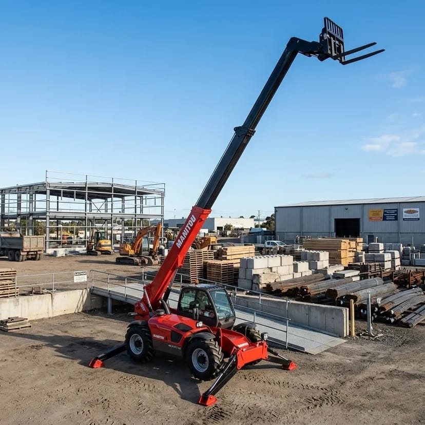 Багатофункціональний телескопічний навантажувач Manitou