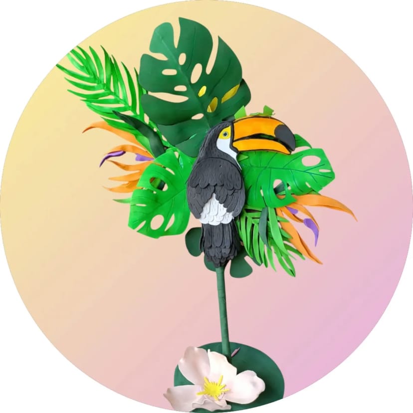 Композиції для фотозони, в тропічному стилі , підійде до Гавайської вечірки чи дня