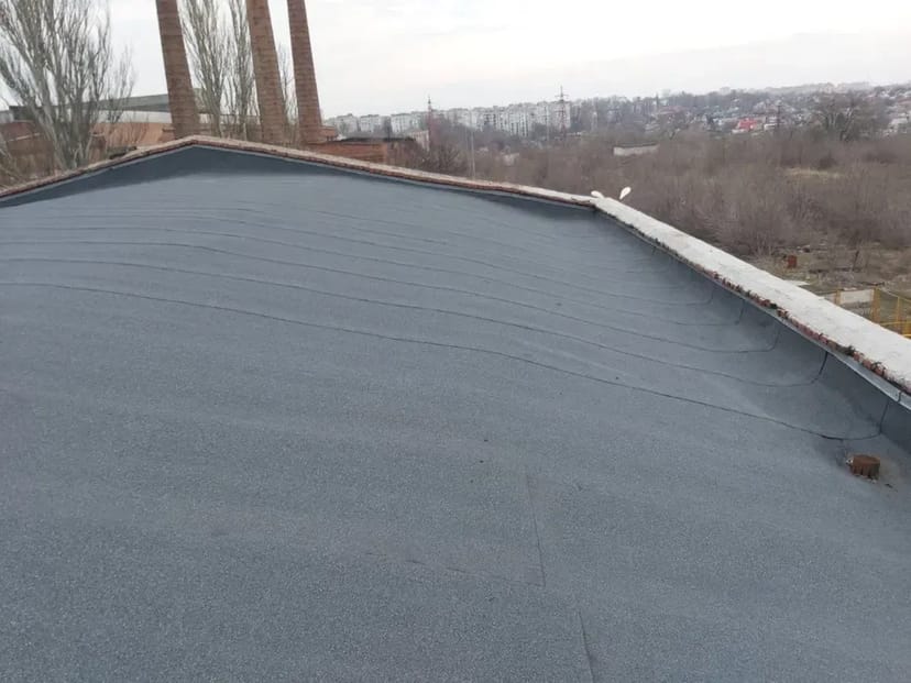 Покрівельні роботи. Євроруберойд. Ремонт м'якої покрівлі
