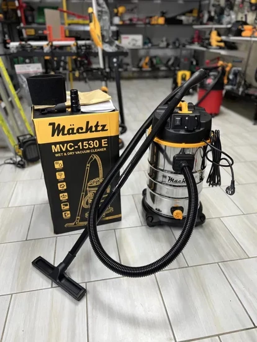 Будівельний пилосос Machtz MVC-1530E Збирання води 1500 Вт