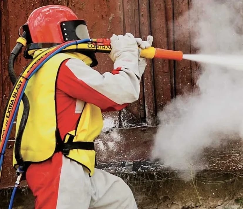 Пескоструйная обработка (пескоструй) 250 грн. м2