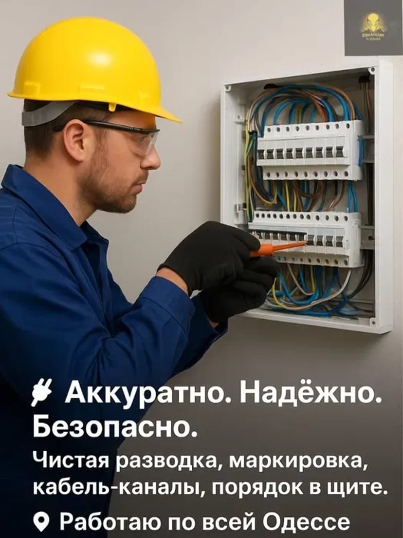 Виконання будь-яких робіт з приводу електрики