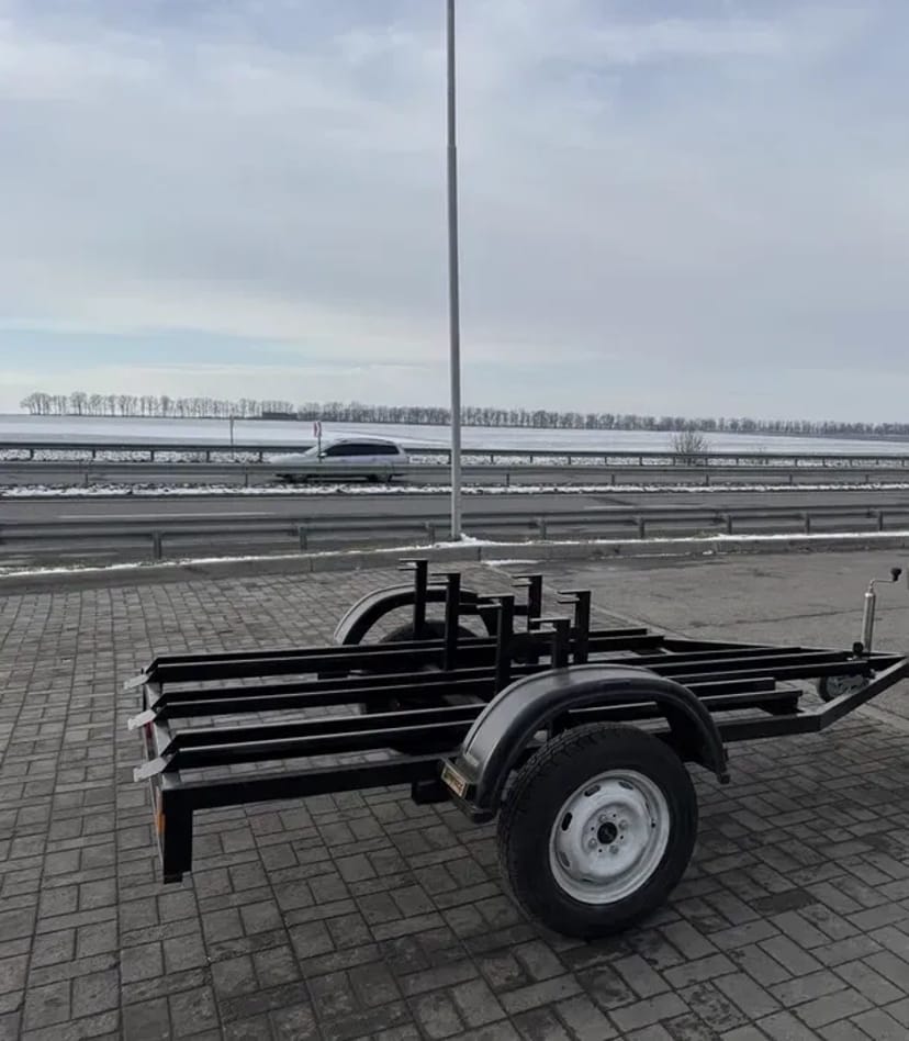 Причіп для мото (мото лафет) на 3(три) мотоцикли