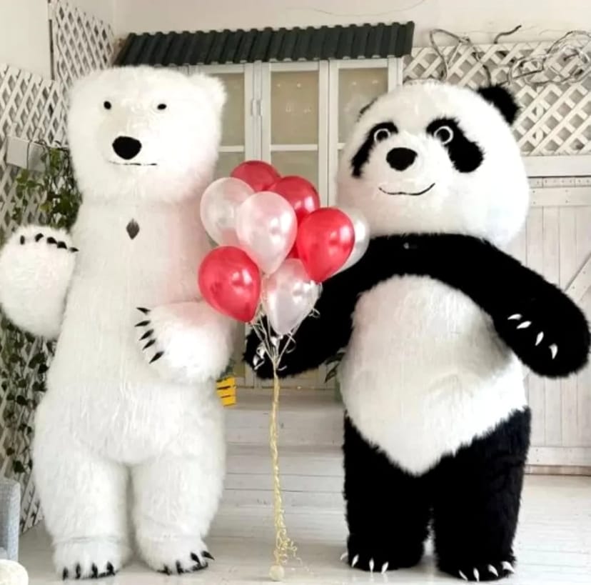 Білий ведмідь Умань ляльковий стриптиз замовити аніматора.