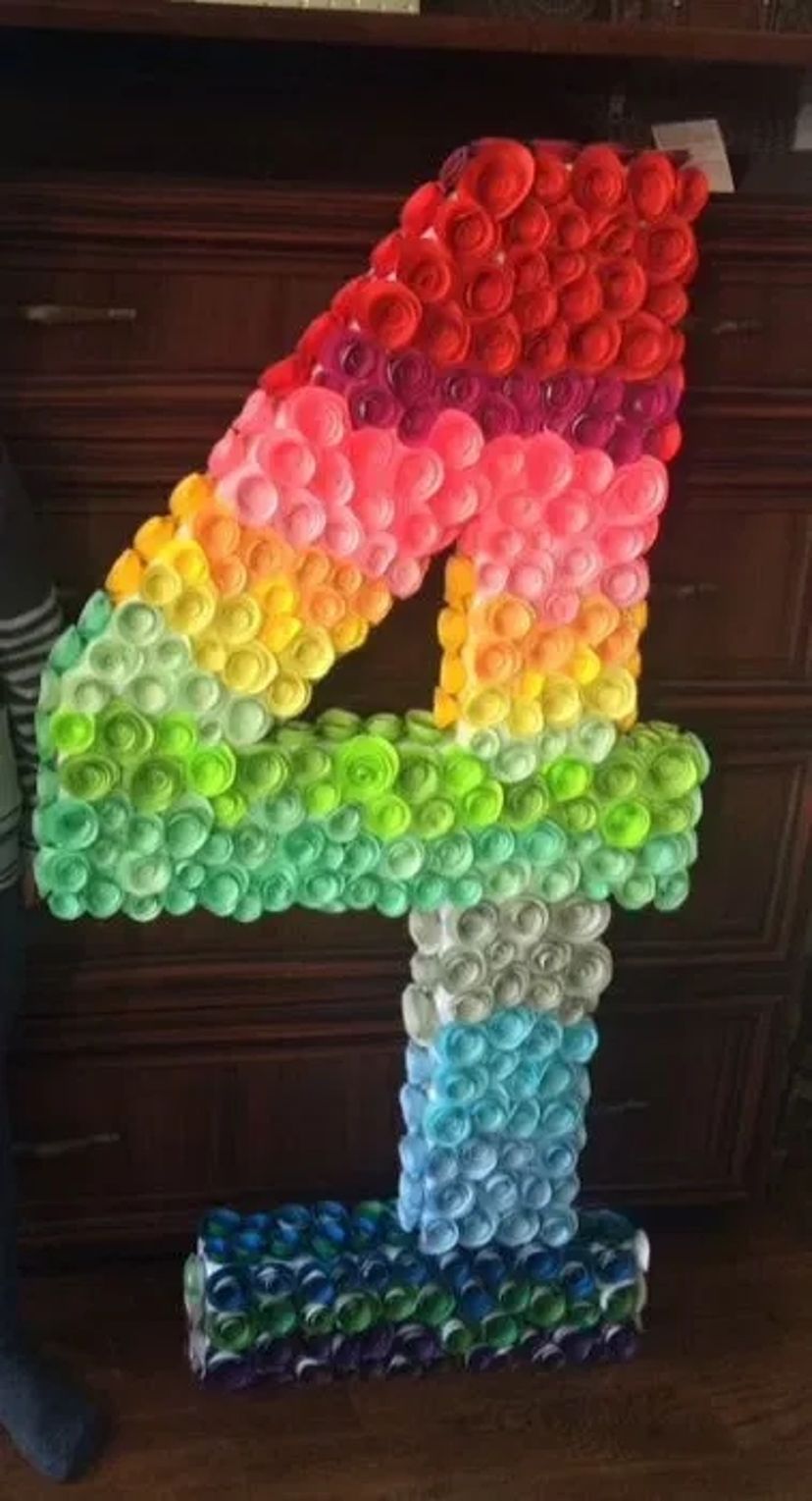 Красива об'ємна четвірка