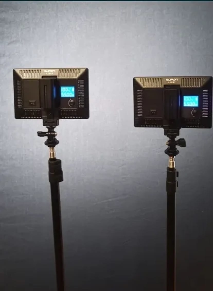 Світло для Фото и Видео Зйомки на Акумуляторах/блоках живлення