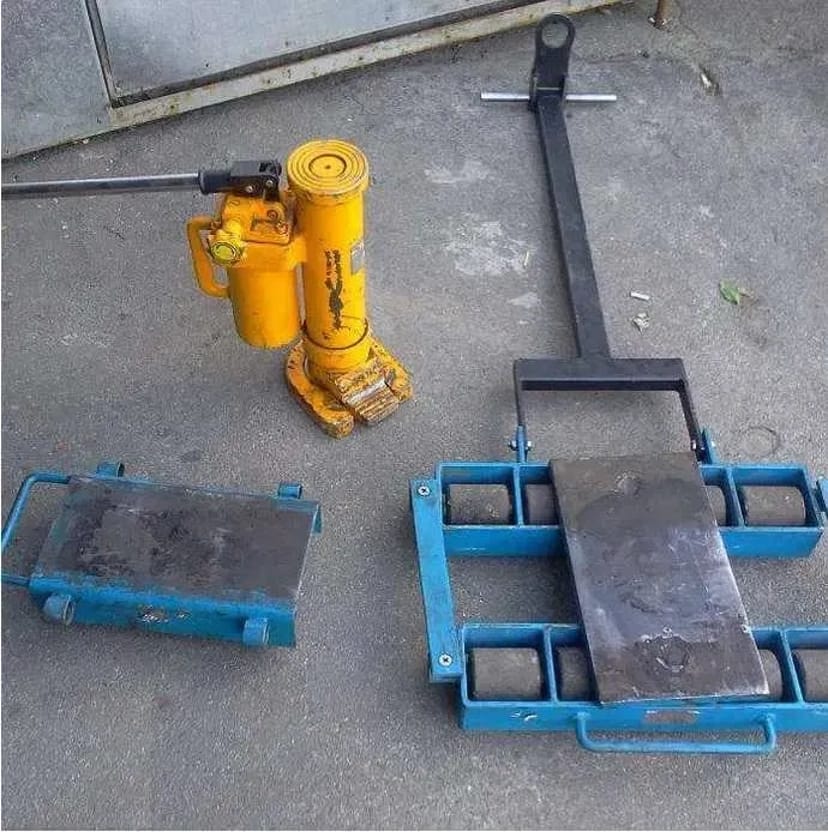 Такелажне обладнання, домкрат, ролики