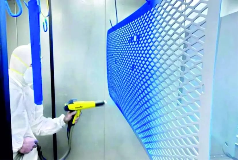 Порошкове фарбування виробів із металу