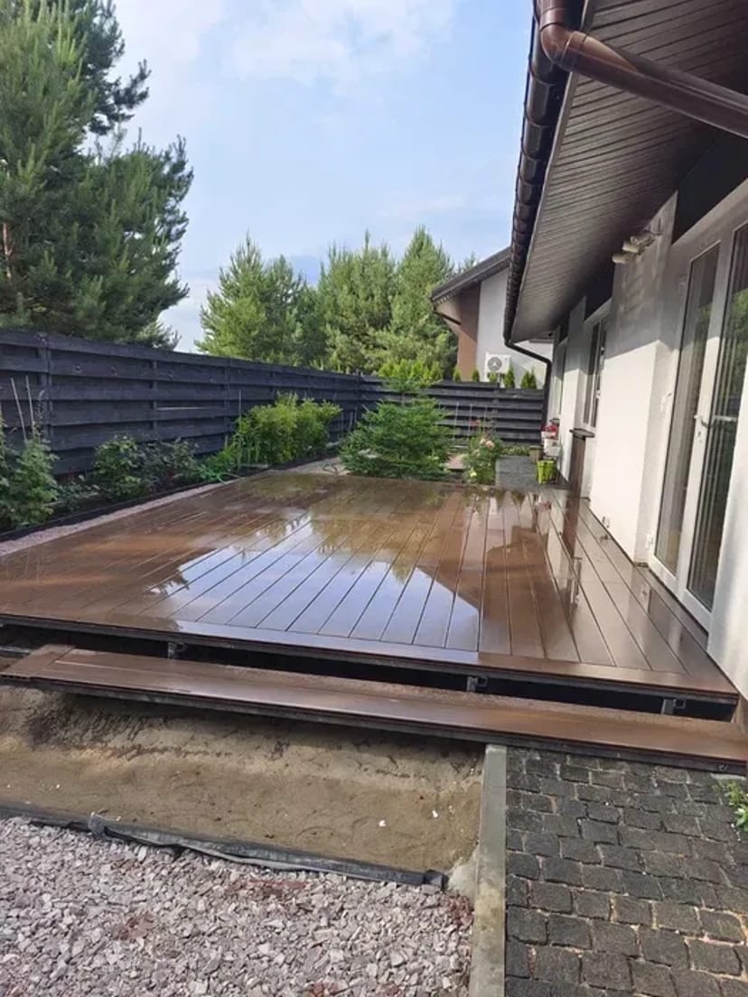 Тераси, альтанки, тераса планкен штахет заборчик термодошка терасна