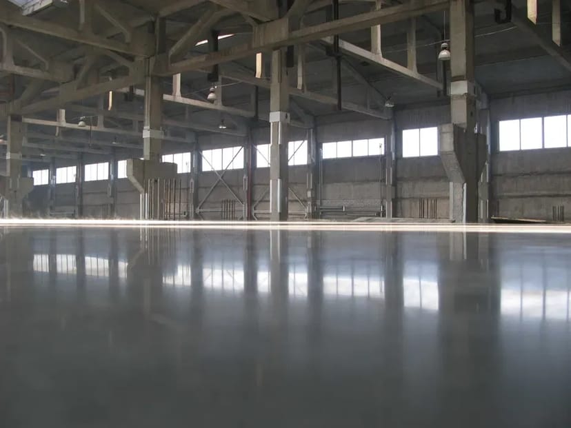 Промислові підлоги. Наливна підлога. Полімерні підлоги. Топінг.