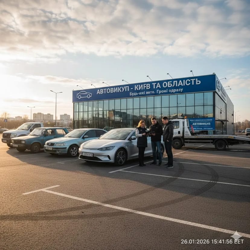 Автовикуп за ринковою ціною: Київ та область.