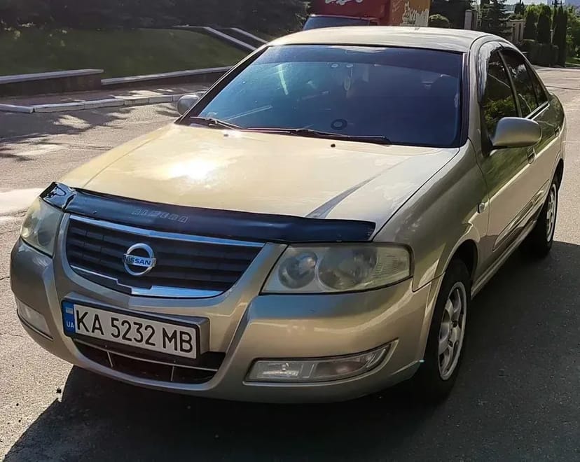 NISSAN ALMERA 07г ГАЗ МКП Без застави з викупом 45$/1870грн/тиж