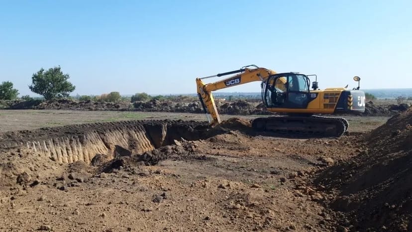 Гусеничний екскаватор JCB 220