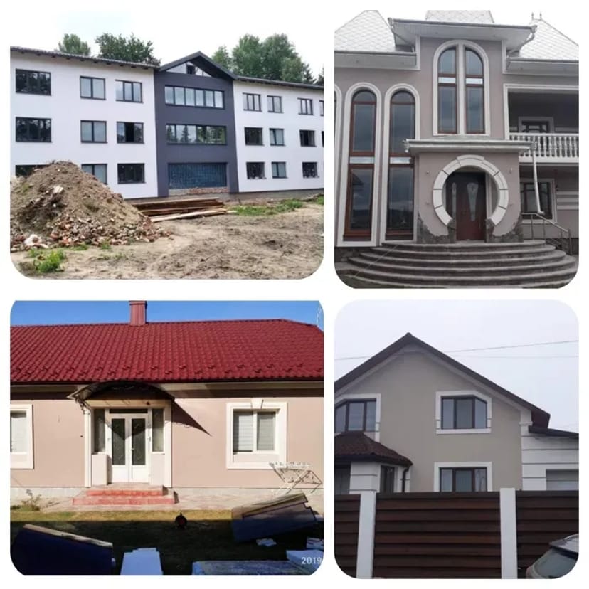 Якісні фасадні роботи та професійне утеплення будинків