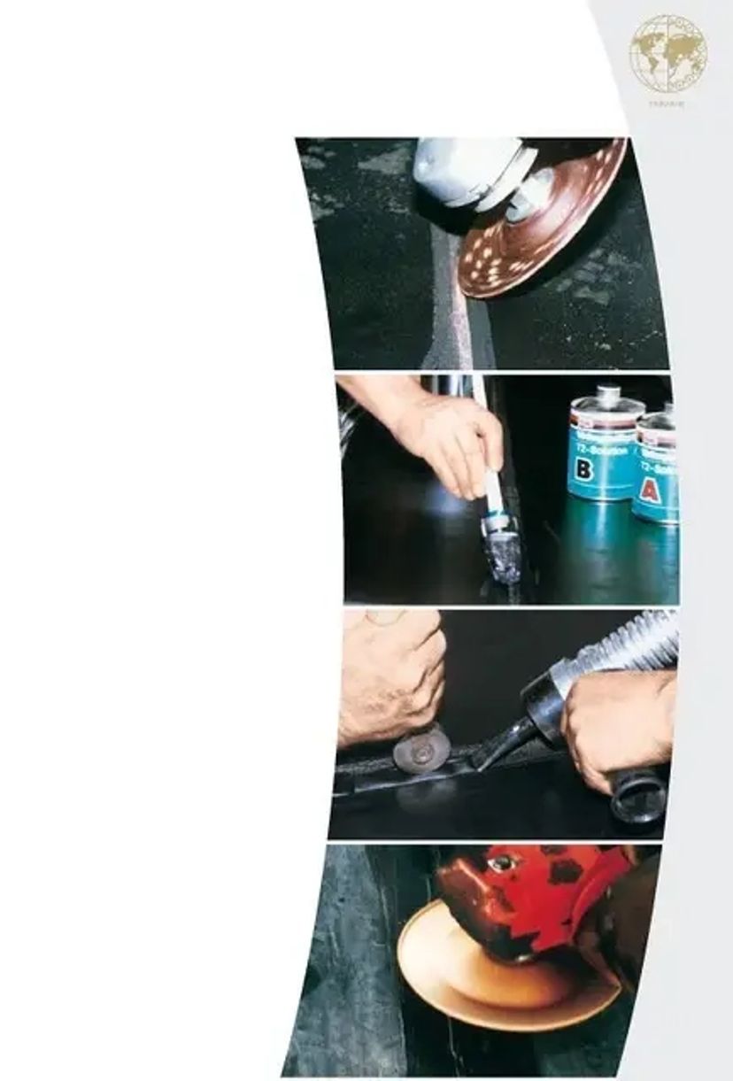 Ремонт конвеєрної стрічки з використанням екструдера