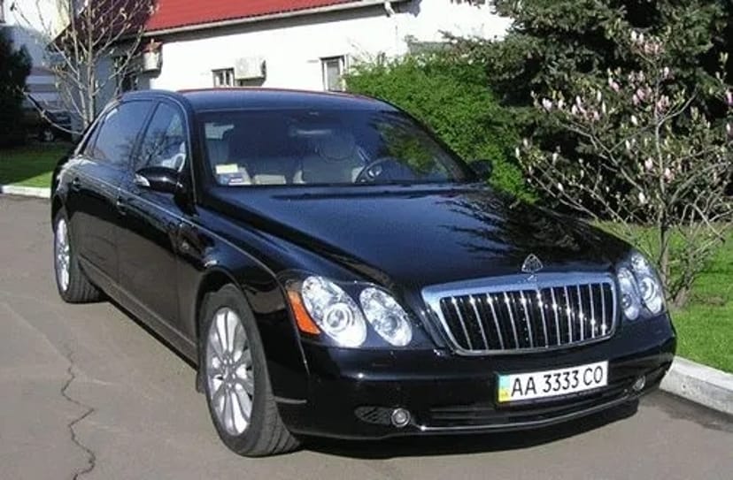 078 Vip-авто на весілля Maybach 62S у Києві