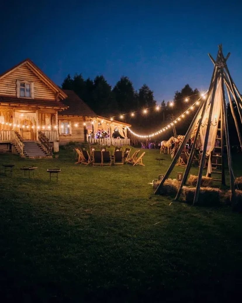 Гірлянди , ретро гірлянда , весільна арка