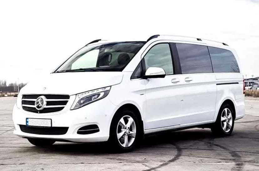 261 Mercedes Benz V class білий на весілля
