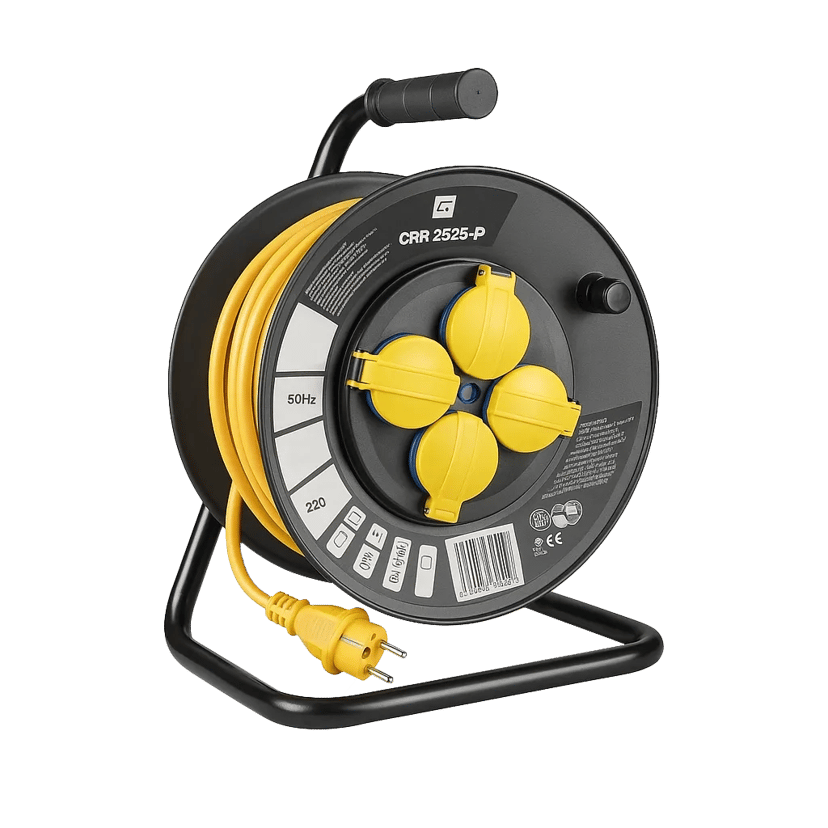 Подовжувач на котушці 50 м — зручне підключення