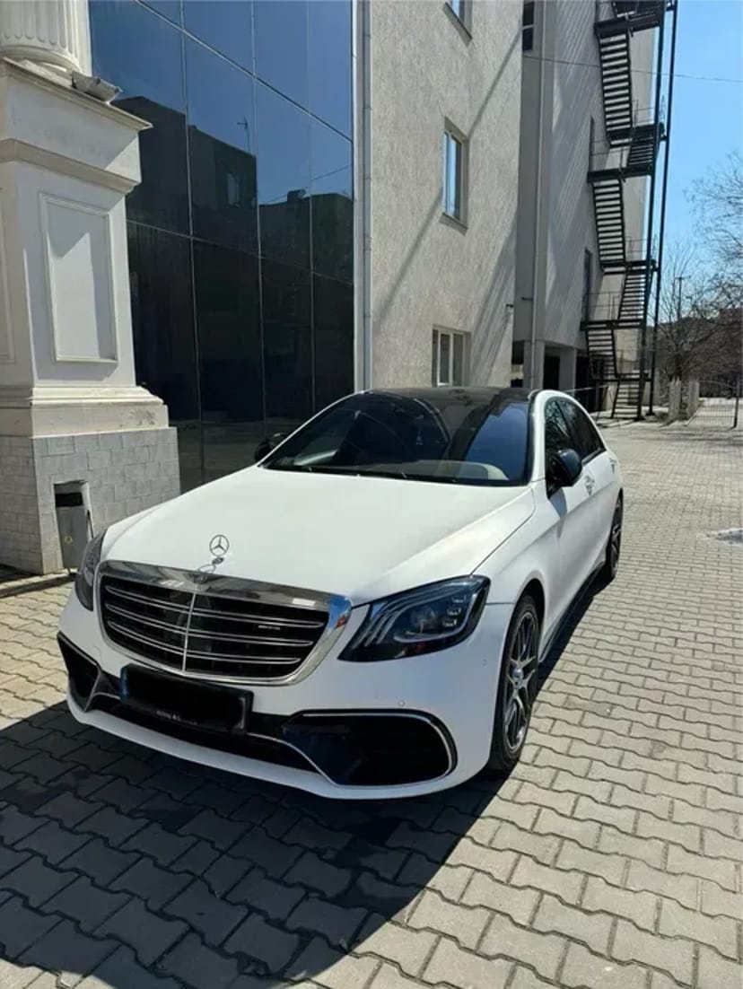 Vip авто Mercedes S W222 с водителем!