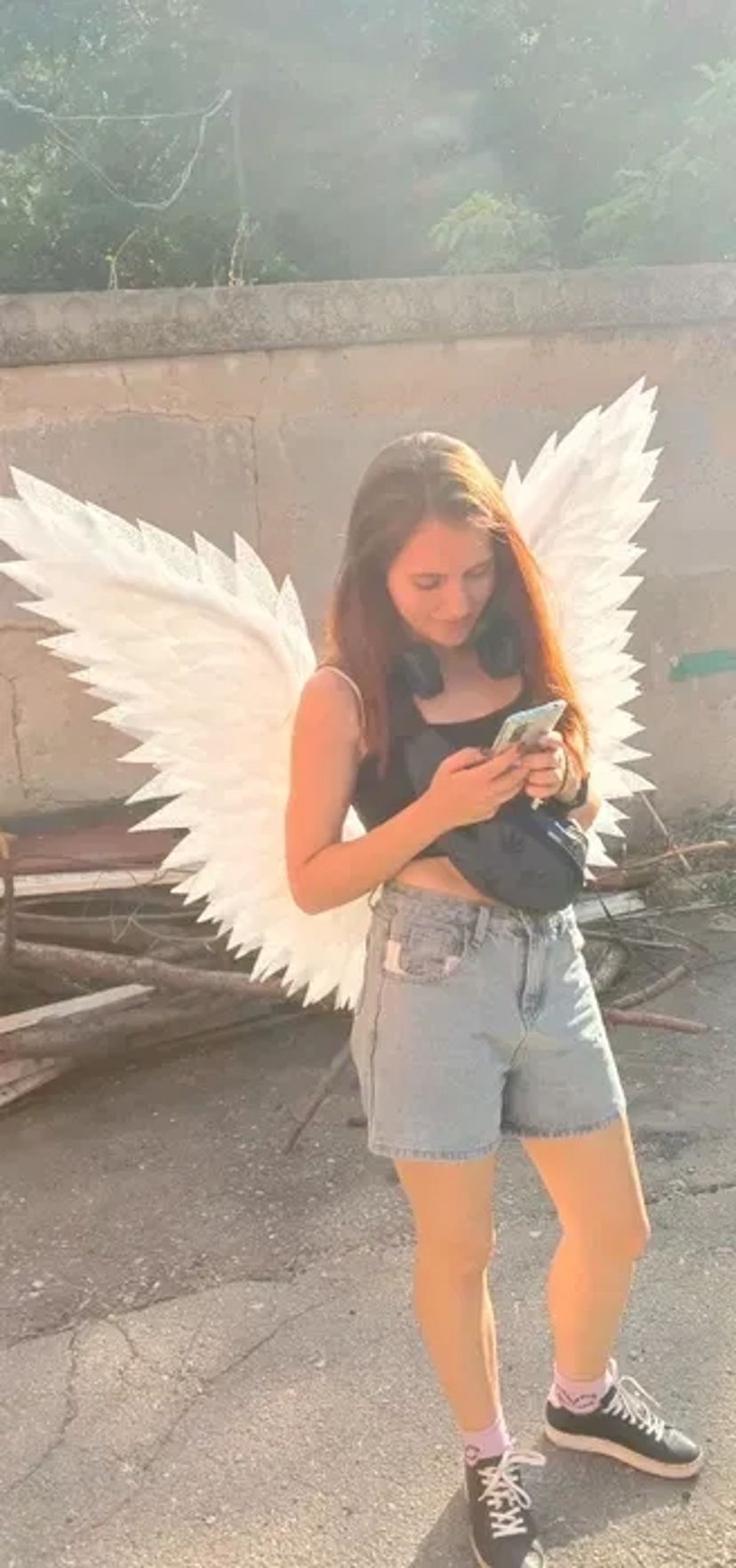 Крила ангела для фотосесії