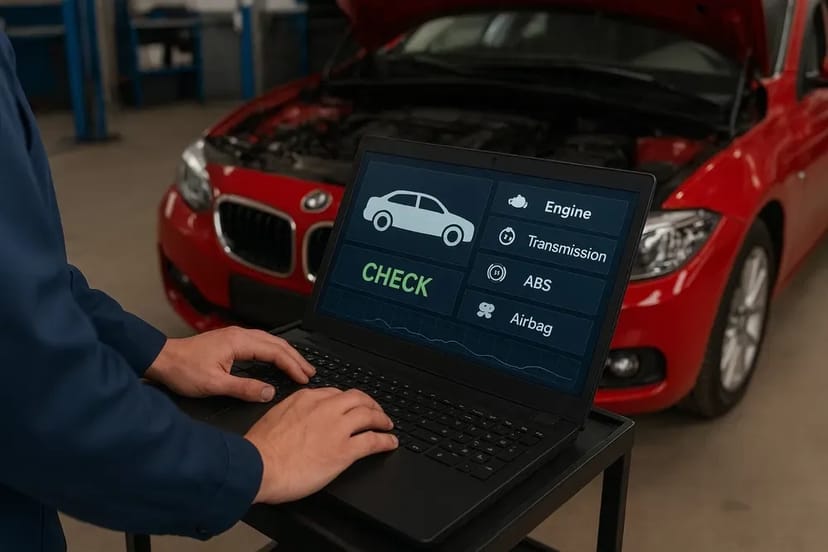 Комп’ютерна діагностика всіх марок авто. Сканер.