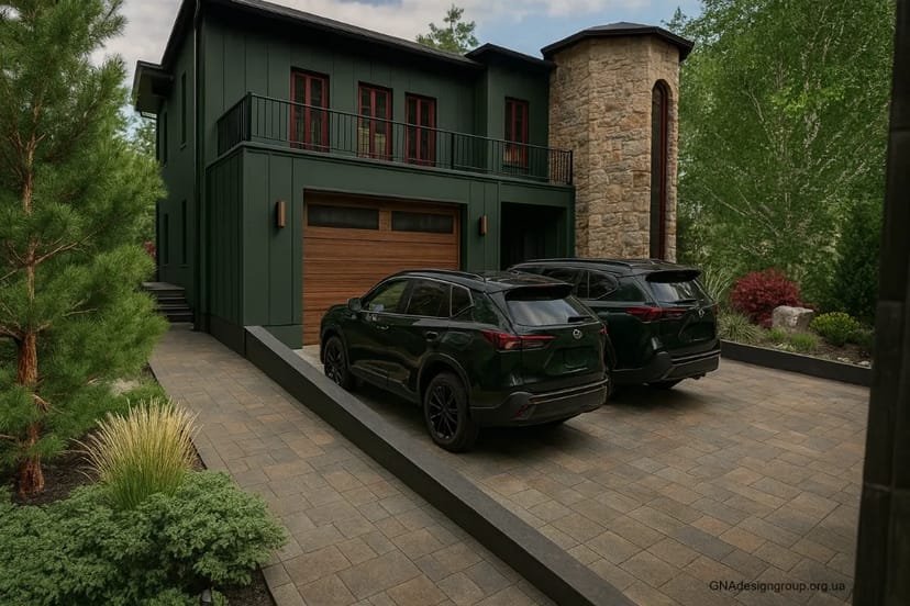 Візуалізація фасаду, дизайн фасаду, візуалізація будинку, дизайн будинку