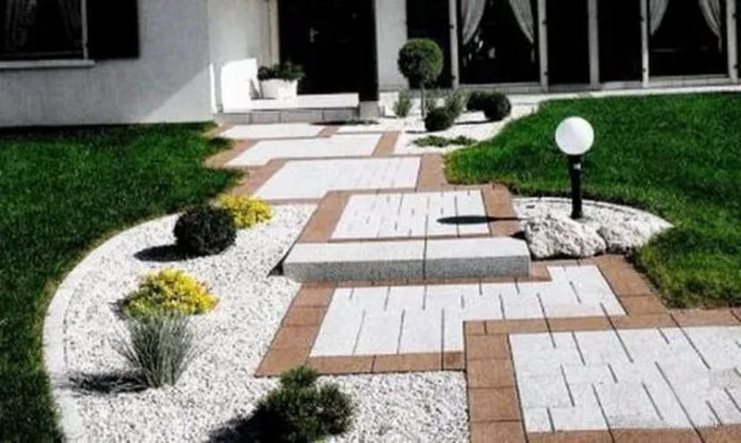 Укладка бруківки