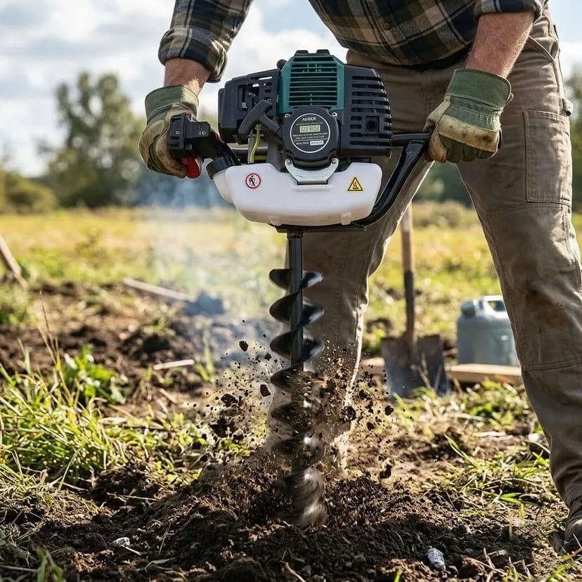 Мотобур MD 3353 для буріння невеликих отворів