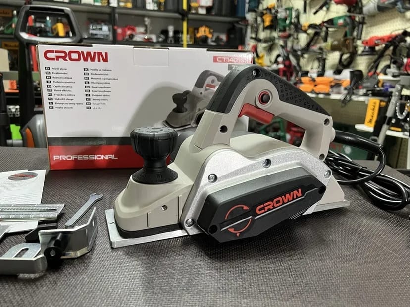 Рубанок електричний Електрорубанок Crown CT14019X 710 Вт 16 000 об