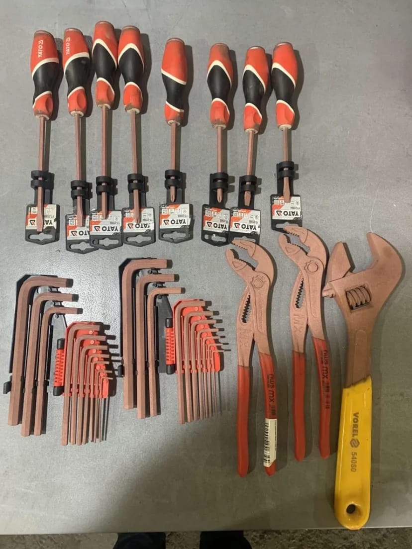 Нанесення мідного покриття на інструмент