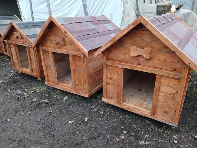 Виготовляємо будки для собак та котів