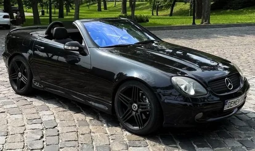 418 Кабріолет Mercedes-Benz SLK320 R170 для фотосесії Київ