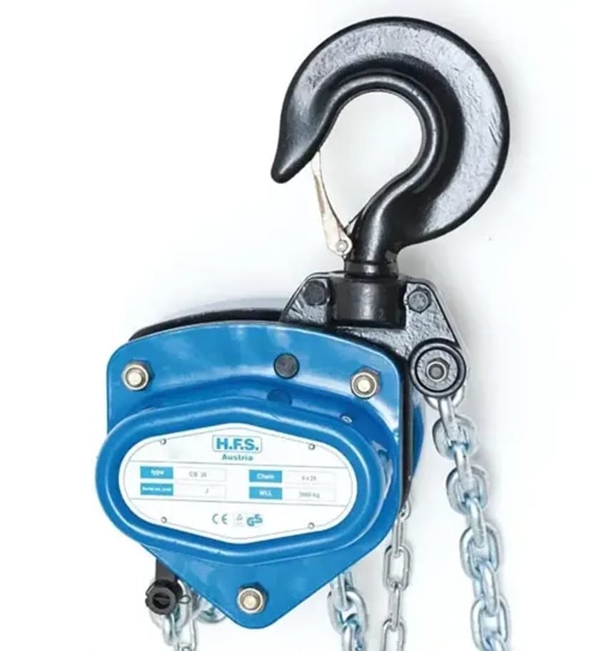 Таль ланцюгова ручна 2 тонни 6м