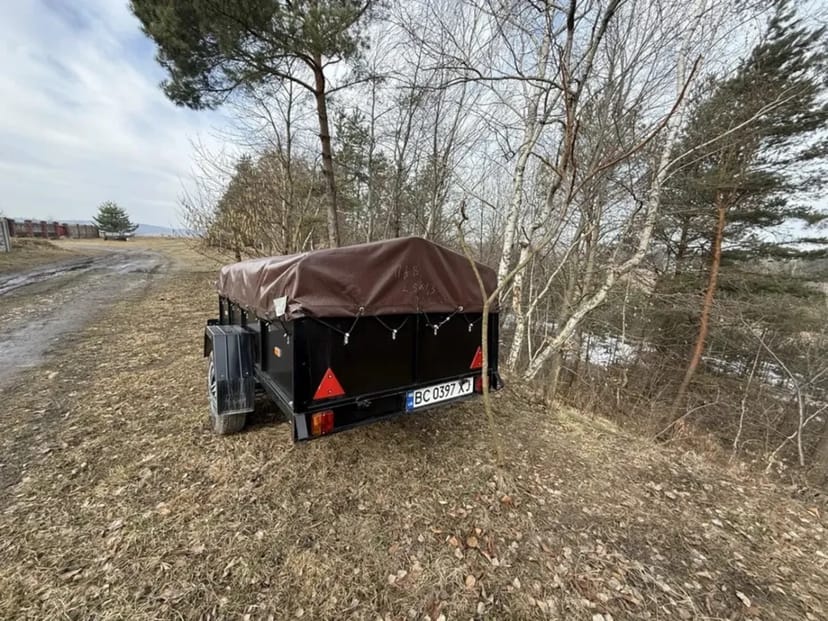 Причеп 2.5 х 1.3 м подобово!
