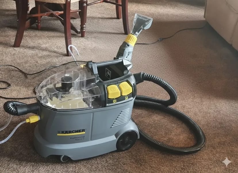 Миючий пилосос Karcher Puzzi 8. Професійна чистка