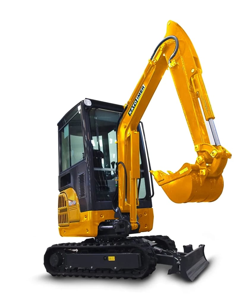 Екскаватор KATO HD19VXT: техніка, що не підведе