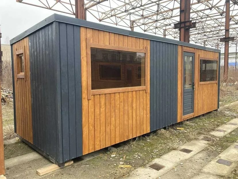 Баня прямокутна 7м*2,4м. з лежаком в кімн. відпочинку _під замовлення