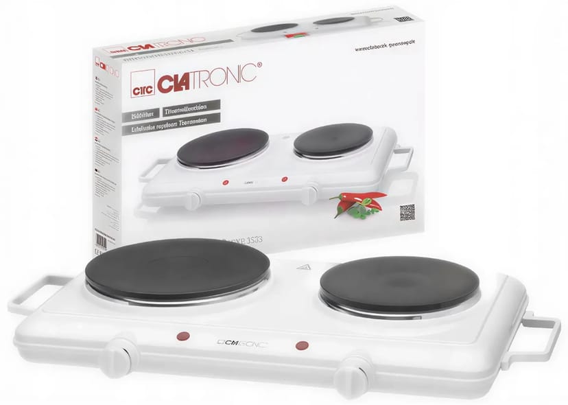 Електрична плита Clatronic — зручна та ефективна для приготування.