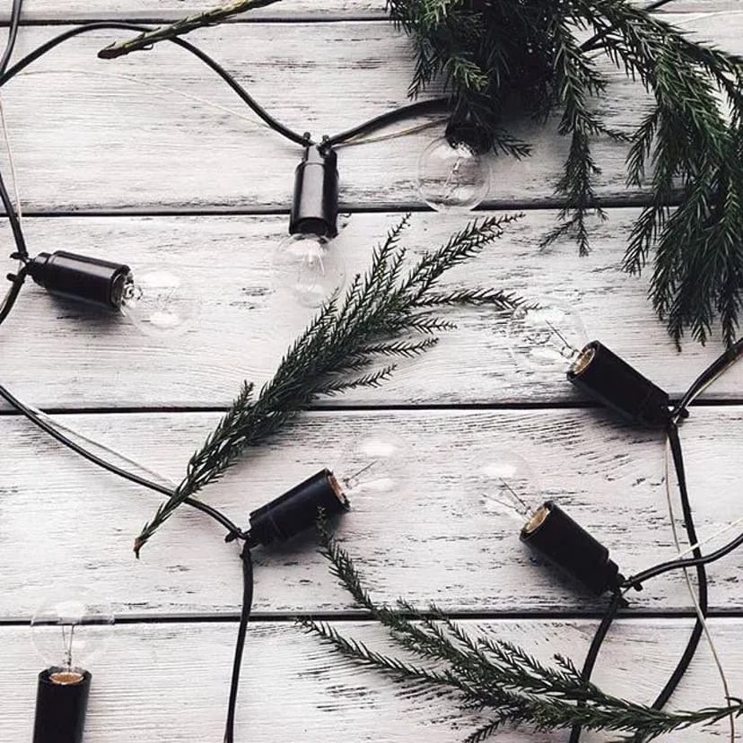 Ретро - гірлянда з ламп розжарювання