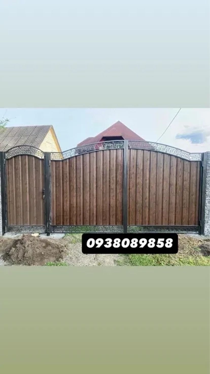 Ворота та Фіртки З Профнастила та Металеві Ковані Роспашні 15 000 грн.