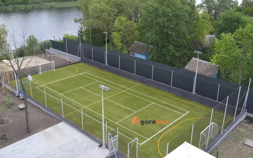 Будівництво універсального мультифункціонального майданчика під ключ від 1 319 ₴/кв.м