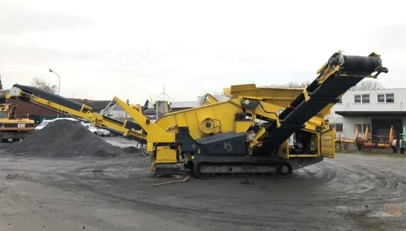 Мобільний скальпуючий грохот Keestrack K3