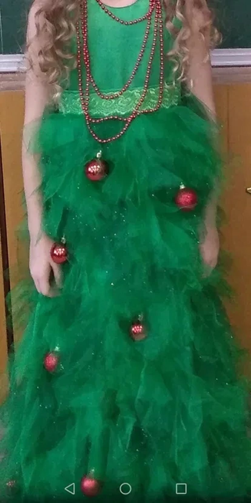 Костюм ёлочка.