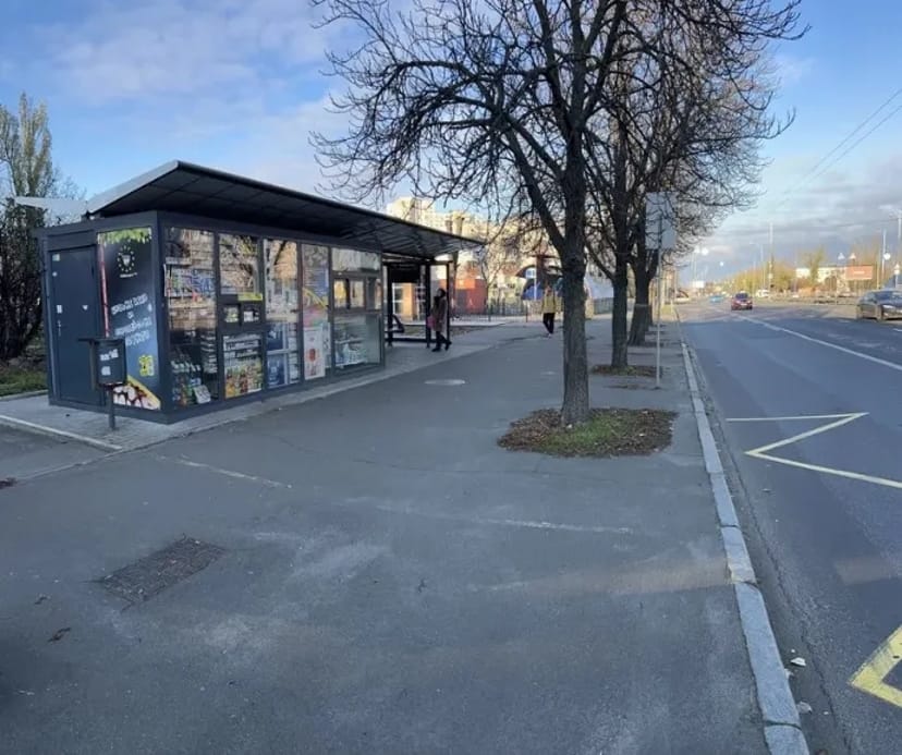 Зупинковий комплекс 14 або 7 м2 в Дніпровському районі