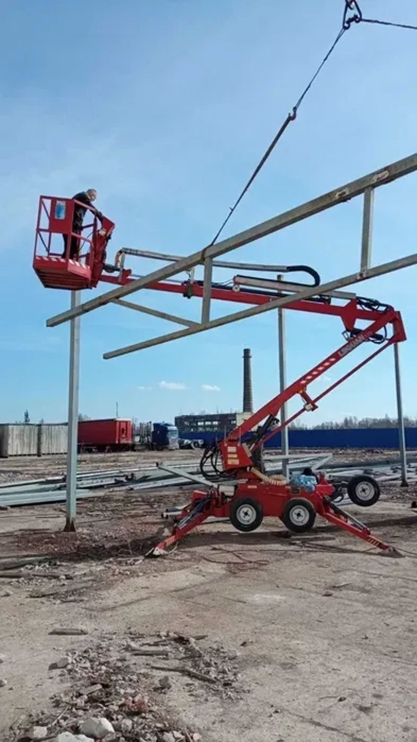 Колінчатого підйомник електричний вишка