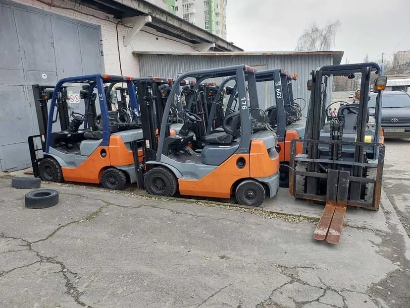 Японські навантажувачі (дизель, газ-бензин, електро)