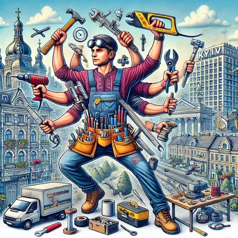 Майстер Київ, Чоловік на годину, Домашній масті, 1000 послуг