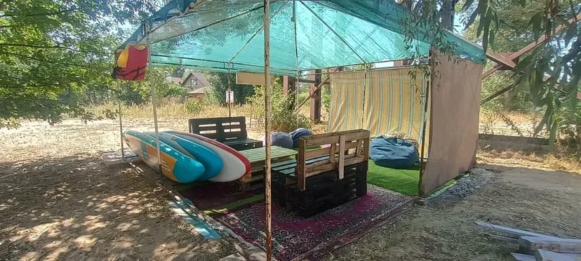 Sup-дошки. На березі Орелі в Обухівці.