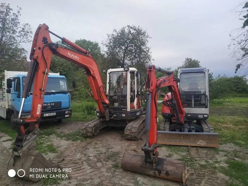 Послуги екскаватора